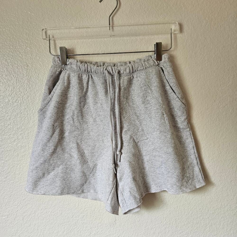 Victoria Secret Pink Sweat Shorts Small Gray Women